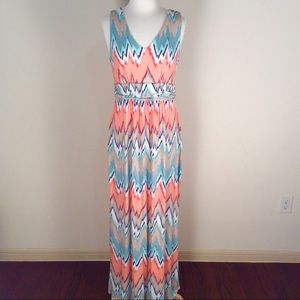 A Pea In The Pod Maternity Maxi Dress L